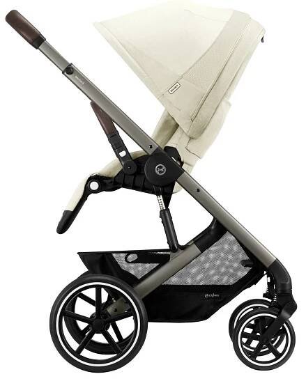 CYBEX Kočárek kombinovaný Balios S Lux Black Seashell Beige Gold