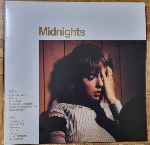 Taylor Swift - LP - Midnights (Coloured Mahogany Vinyl)