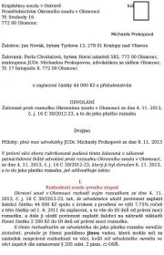 Vzor odvolani - Jak napsat správně odvolání v civilním procesu ČR - soudu v soudu v Olomouci Svobody - Studocu