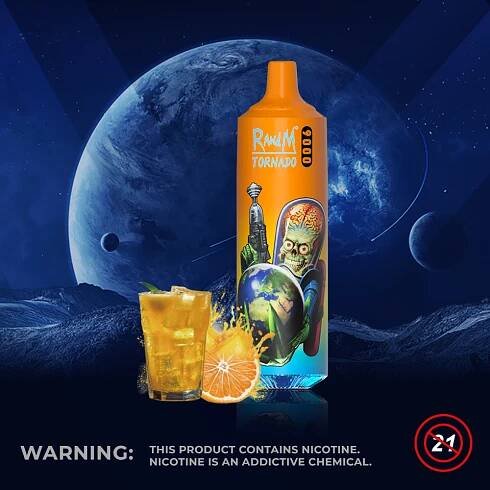 Tornado Vape 9000 Orange Soda - Randm-vapeshop