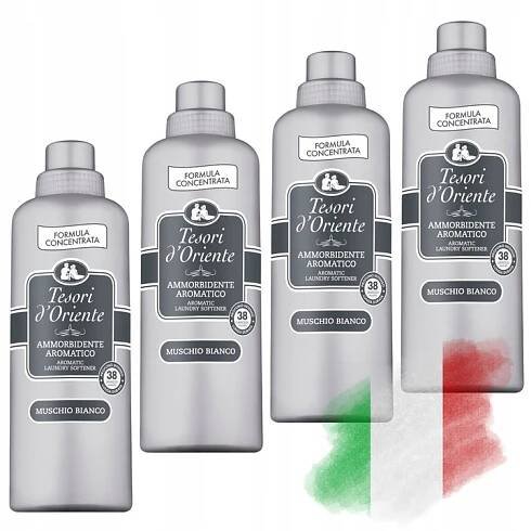 Aviváž Italská sada Tesori tekutá aviváž 4x BÍLÉ PIŽMO