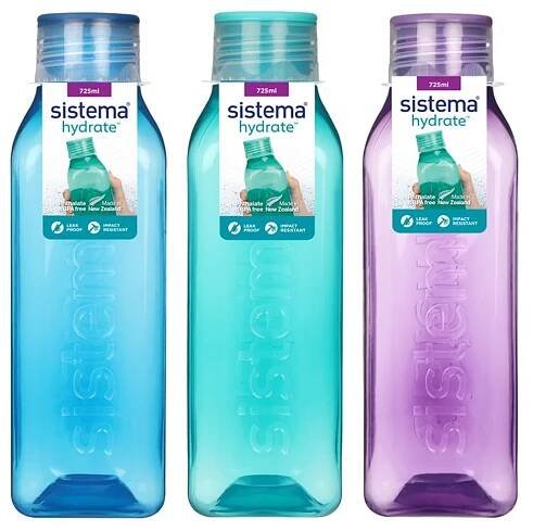 Sistema Hydrate Square lahev se šroubovacím víčkem 725 ml