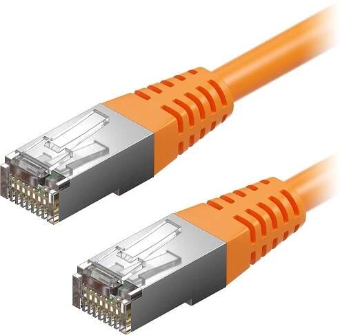 AlzaPower Patch CAT5E FTP 5m oranžový