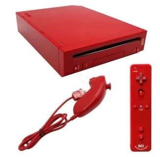 Wii Konzole Nintendo Red