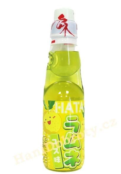Japonský nápoj RAMUNE yuzu citrus 200ml
