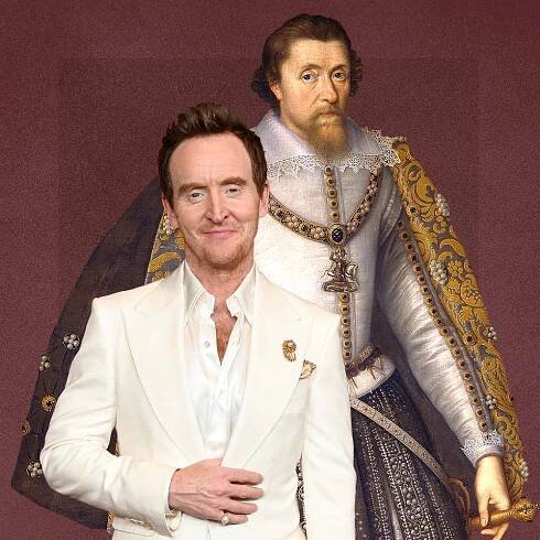 Tony Curran on King James I's Vulnerability in Mary & George