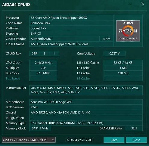 Ryzen Threadripper 9970X review: The 32-Core (Zen5) PC Powerhouse