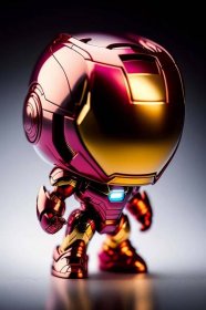 Collect and Play with Your Favorite Iron Man Pop Figure! Wallpaper