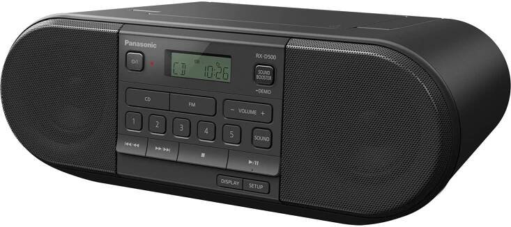 Panasonic RX-D550 černý od 2 977 Kč