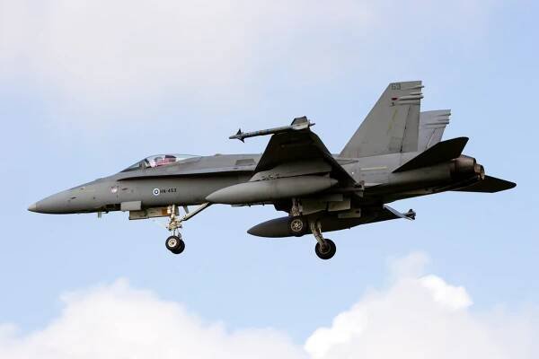 Finnish Air Force F/A-18 Hornet crashes near Rovaniemi, pilot ejects safely - AeroTime