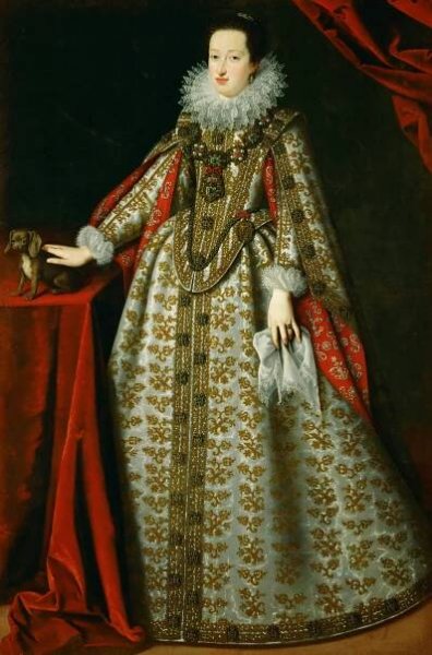 Soubor:Justus Sustermans - Eleonora Gonzaga (1598-1655), wife of Ferdinand II, in wedding dress.jpg – Wikipedie