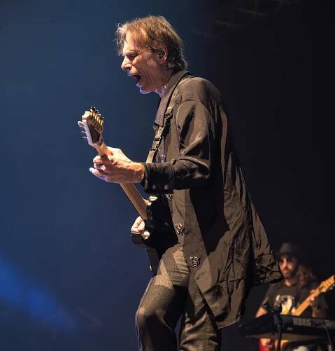 Steve Vai on stage 