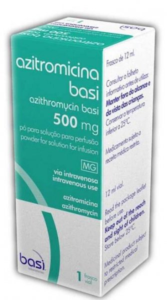 Intravenous Azithromycin 500mg