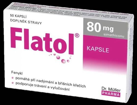 Dr.Müller Flatol 80 mg kapslí 50