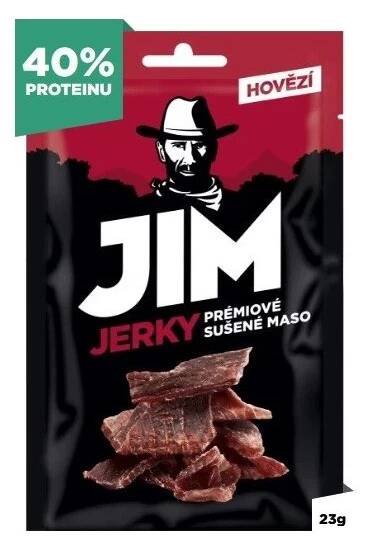 JIM JERKY hovězí 23g - Vše Výhodně