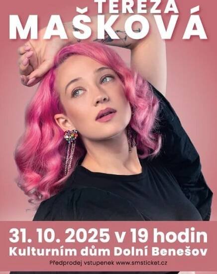 TEREZA MAŠKOVÁ - koncert s kapelou - Po Česku