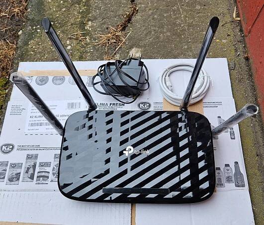 Wifi modem použitý TP LINK ARCHER C6 5G - Komponenty pro PC