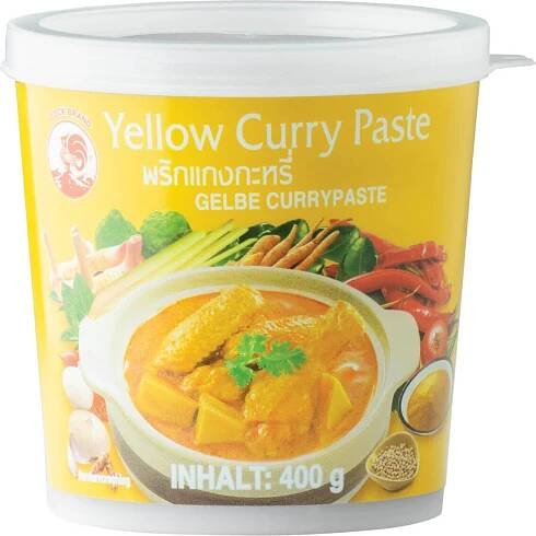 Cook Brand Kari pasta žlutá pro pravou asijskou kuchyni 400g
