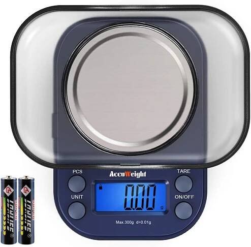 Digitální gramová váha / 300 g/0,01 g / kapesní /Od 1Kč