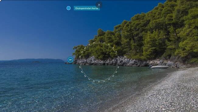 Pláž Skopelos Ftelia Neraki, Pláže Skopelos Ftelia Neraki - SKOPELOS.COM