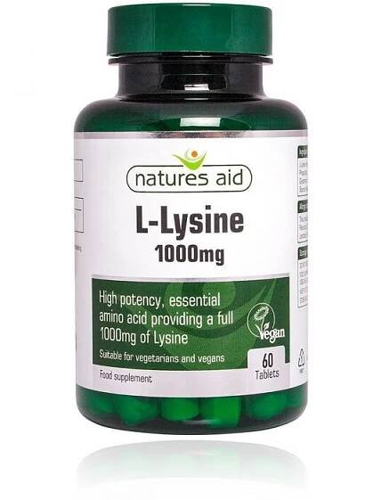 L-Lysin 1000 mg 60 tablet