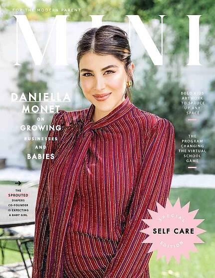 Daniella Monet on the cover of Mini Magazine