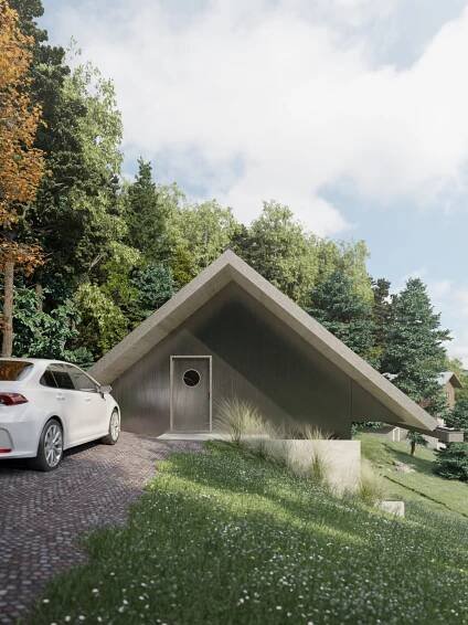 Dům s dlouhým oknem - Mjolk Architekti