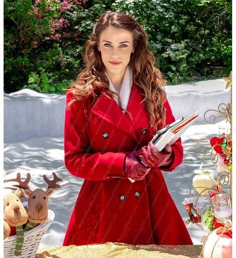 Christmas at Pemberley Manor Jessica Lowndes Coat