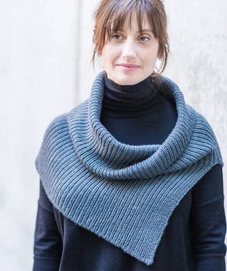 Churchmouse Half & Half Cowl