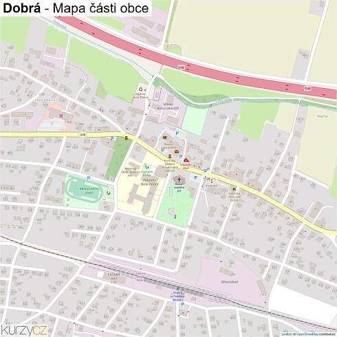 Dobrá - mapy | Kurzy.cz