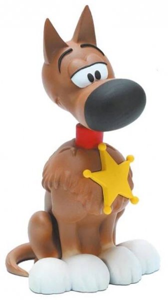 Lucky Luke Coin Pokladnička Rantanplan Plastoy