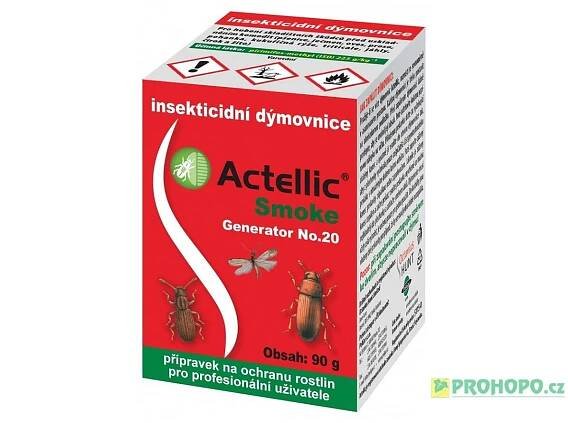 Actellic Smoke Generator No.20 90g - insekticidní dýmovnice pro hubení skladištních škůdců komodit - hospodářské potřeby