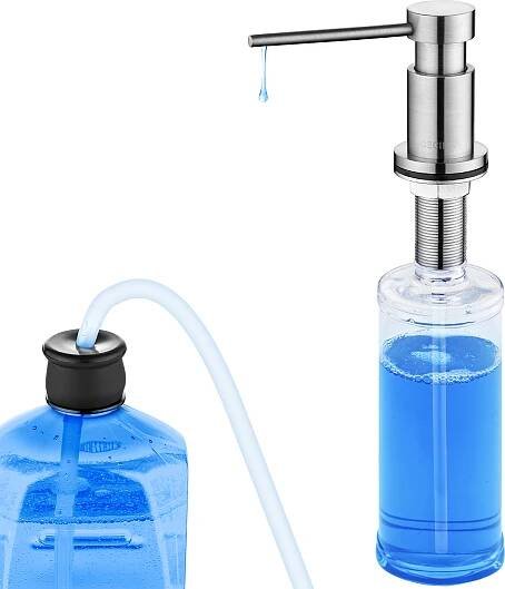 Cecipa 300ml dávkovač mýdla Dávkovač tekutin na mytí nádobí Dávkovač pleťové vody