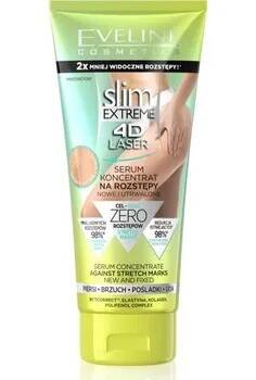 Kosmetika pro formování těla Eveline Cosmetics Slim Extreme 4D Laser zdokonalující tělové sérum na strie 150 ml