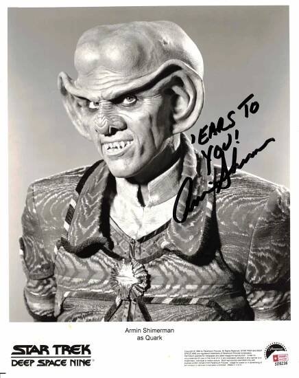 Armin Shimerman - autogram