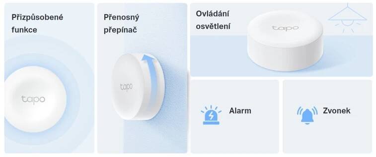 TP-Link Tapo S200B chytré tlačítko - My Smart Home