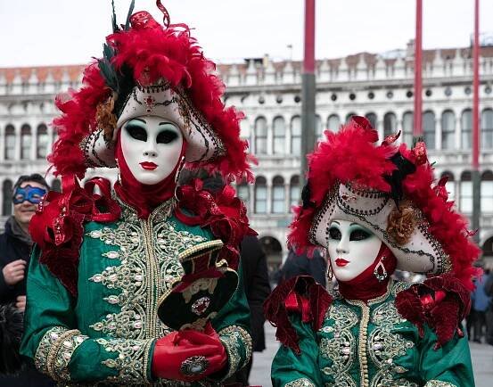Benátky karneval únor - Veronika Pilařová