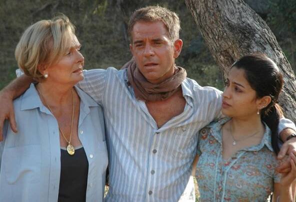 Der indische Ring - Z filmu - Ruth-Maria Kubitschek, Florian Fitz