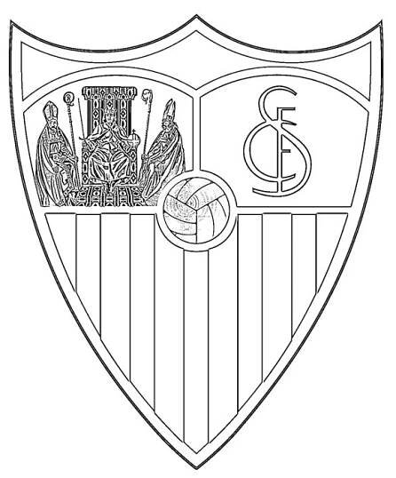 Sevilla FC omalovánka