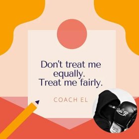 Don't treat me equally; treat me fairly - SisterFit