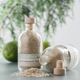 Botanicus Mořská koupelová sůl limeta a cedrové dřevo_LF