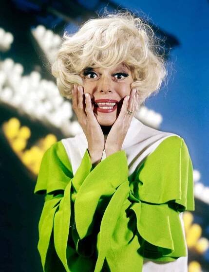 Carol Channing through the years