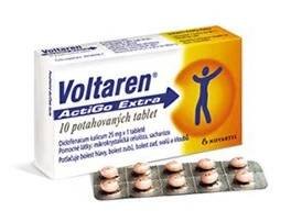 Voltaren Actigo Extra 25 mg tbl obd 20x25 mg | Lekáreň Tabletka - Zdravmatsk, s.r.o.
