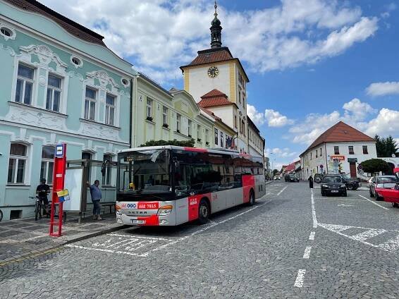 Fotografie Setra S 415 LE business 7815 (5SF 2329) ČSAD Benešov