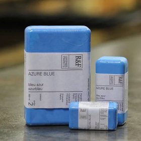 Notes On Color: Blue Ochre, King's Blue & Azure Blue — R&F Handmade Paints