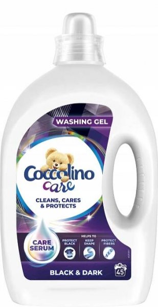 Levně Coccolino Care Gel Na Praní Black+dark (45 Praní) 1.8L