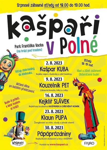 kašpaři v Polné