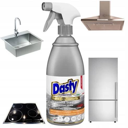 Dasty Inox 700ml čistič nerezové oceli indukční varné desky