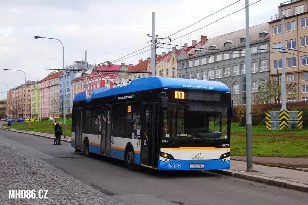 Trolejbusová linka 58 dojede až na CZECHBUS, kde bude mít DPP velkou expozici