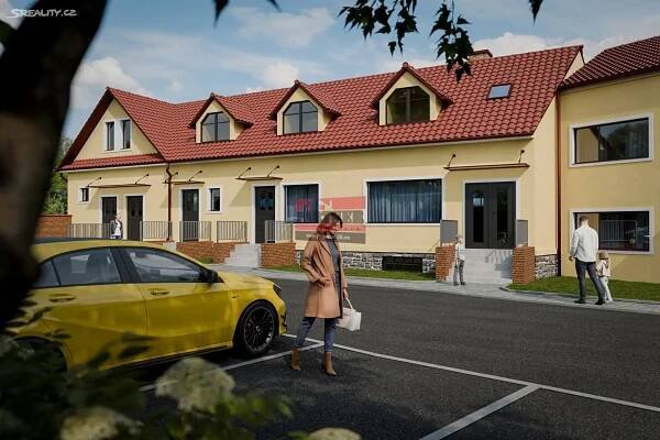 Prodej bytové jednotky 2+kk 43,39 m2 s parkovacím stáním v centru Bechyně